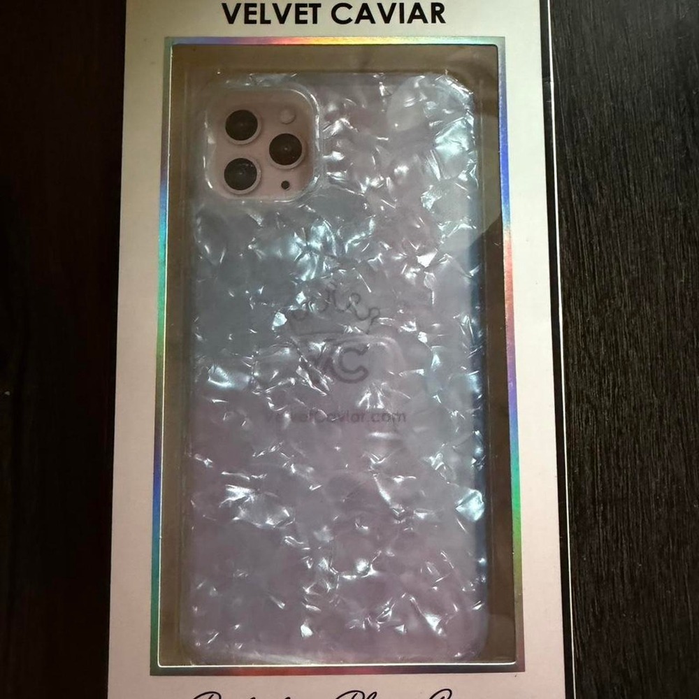 Velvet Caviar Phone Case iPhone 11 Pro Pink Purple OS